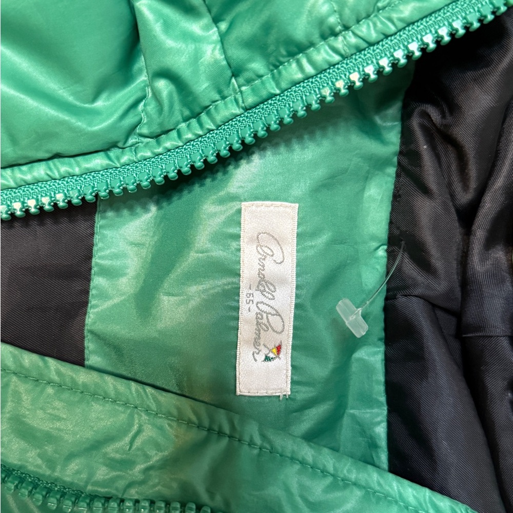 Arnold Palmer  Women's Green With Hoodie‎ Puffer Vest Size XS youth large golf - Picture 6 of 6